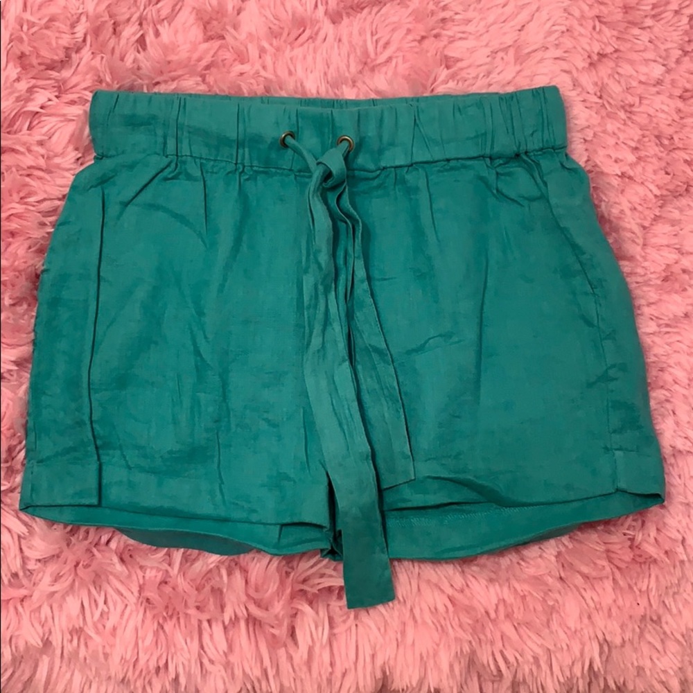 NWT J. Crew Linen Shorts